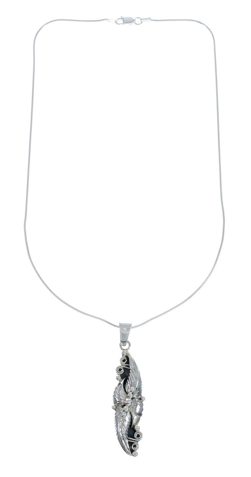 Southwestern Sterling Silver Italian Snake Chain Necklace Set AX128998